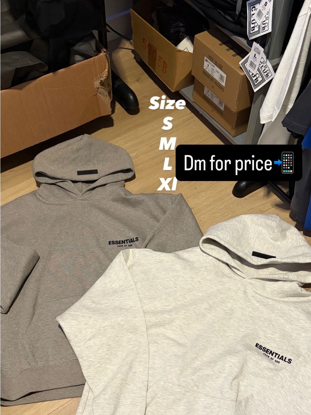 Essentials hoodies